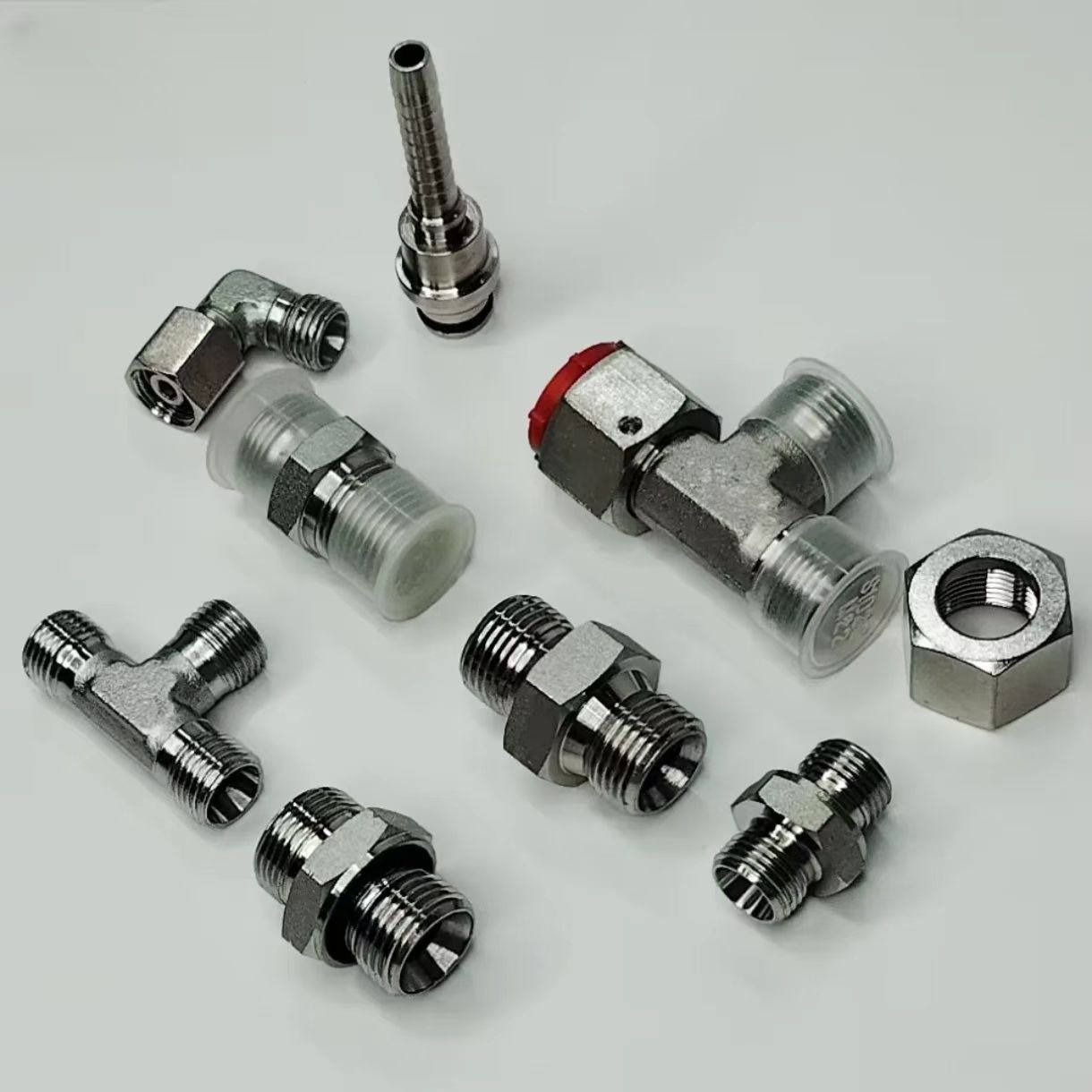 Metal Threaded Connectors | Hydraulic & Pneumatic Fittings